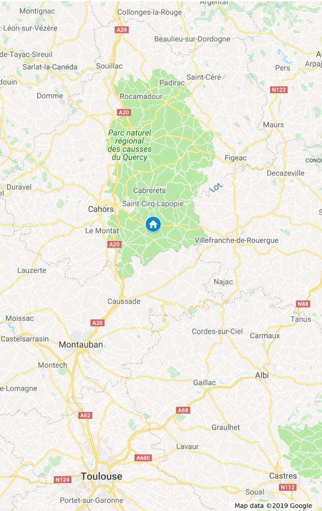 les teyssonnieres pdf map in relation to toulouse