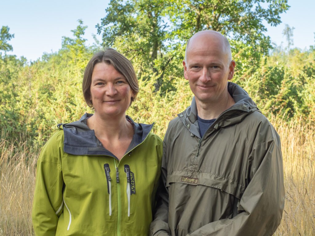 About us, A photo of Simon and Sarah Phillpotts